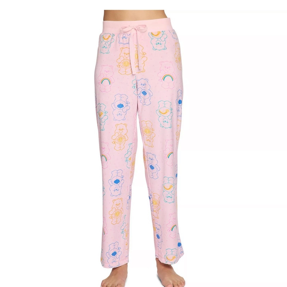 Care Bears Pink Pajama Pants size large
